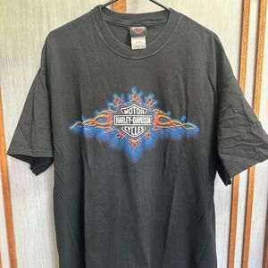 Men’s Black, Harley Davidson XL t-shirt, Doyles Harley Davidson, Roseburg Oregon